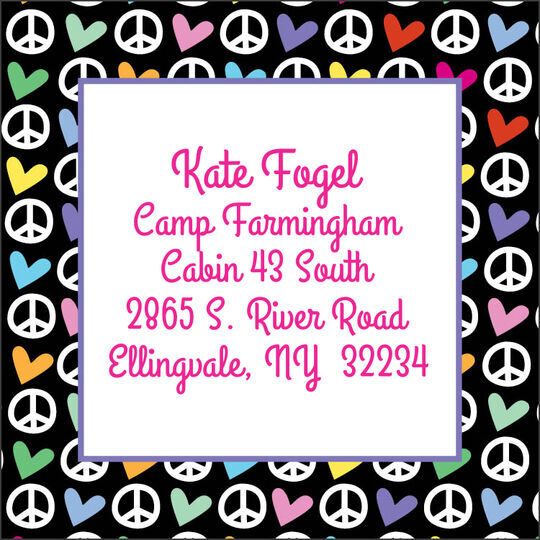 Peace and Love Camp Calling Cards